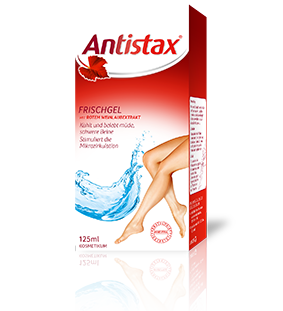 Das Antistax<sup>®</sup> FrischGel mit Extra-Kühleffekt (Kosmetikum)